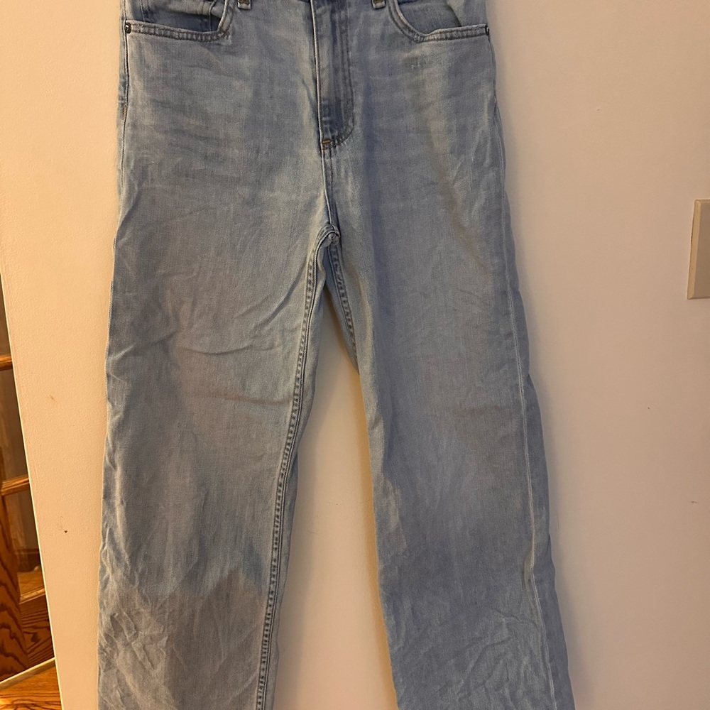 ASKK NY Ankle Jean Crop Wide Leg